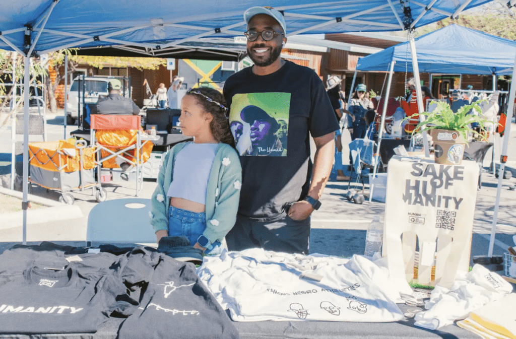 A past event at Blk House Mrkt, where community members gathered to support local Black-owned businesses. (Courtesy of Blk House Mrkt).